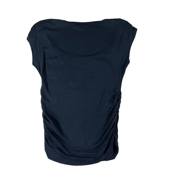 Vintage Y2K Bebe Womens Sleeveless Black Rhinestones Top Cute size Small USA - Picture 2 of 4